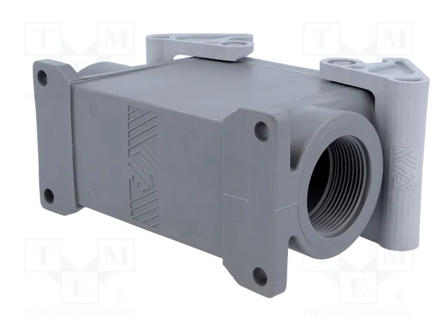 ILME Carcasa para conectores HDC tamaño 77.27 con pestillo doble