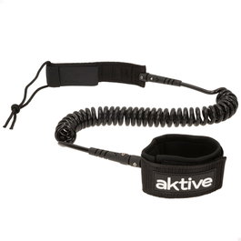 Aktive Surf Leash de paddle surf espiral negro