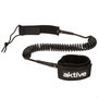 Aktive Surf Leash de paddle surf espiral negro