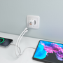 Aisens Cargador GaN 20W USB-C y USB-A Blanco A110-1025