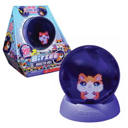 Spin Master Bitzee Hamsterball - Mascota Digital Hamster Ball Interactiva con 20 Hamsters Virtuales, Sonidos, Efectos Luminosos y Reaccion Tactil - Juguete para Niños 5 Años+