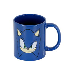 Karactermania Taza Face Sonic The Hedgehog Azul