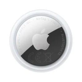 Apple AirTag (2.ª Generación) Buscador de Objetos, Pack de 4 unidades, Plata Blanco