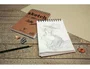 Clairefontaine Bloc de dibujo espiral croquis Din A5 microperforado 100 hojas blancas 90 g