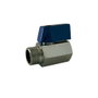 Edm Válvula de esfera mini macho/hembra 1/2" Acero Inox. Cromado