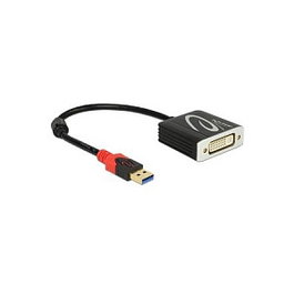 DeLOCK Adaptador USB 3.0 Tipo-A a DVI-I 62737
