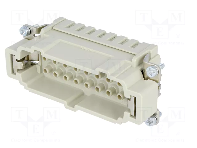 HARTING Han E® Conector Macho 16 Pos. M Insert Crimp