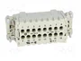 HARTING Han E® Conector Macho 16 Pos. M Insert Crimp