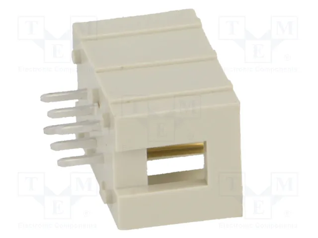 HARTING Conector IDC Macho 6 Pines 2x3 THT Recto HARTING Conector IDC Macho 6 Pines 2x3 THT Recto