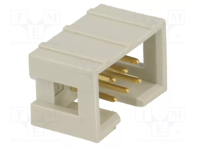 HARTING Conector IDC Macho 6 Pines 2x3 THT Recto HARTING Conector IDC Macho 6 Pines 2x3 THT Recto