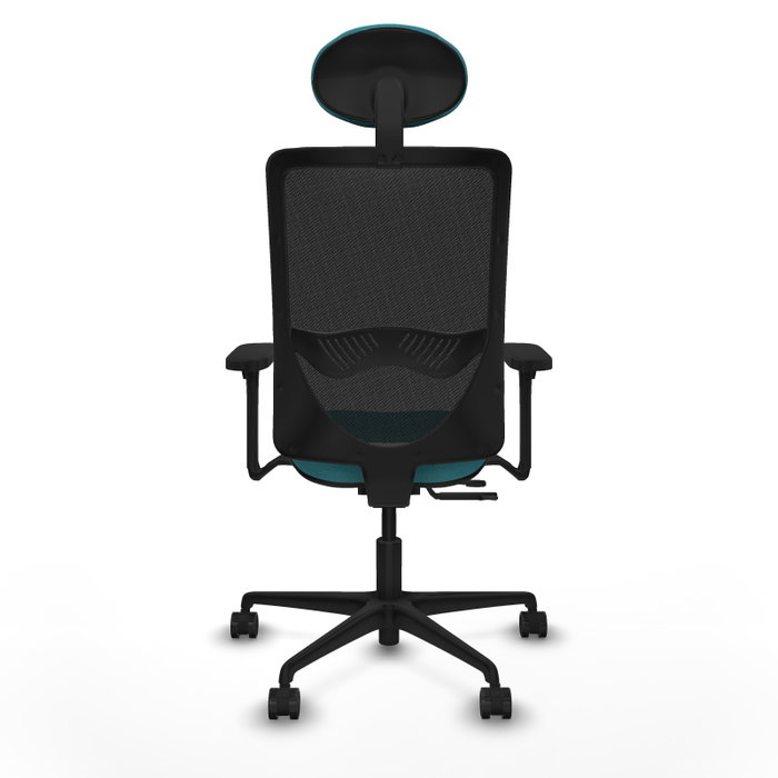 PIQUERAS Y CRESPO Silla de oficina Zulema con mecanismo Sincro/Traslack, Turquesa y Negro PIQUERAS Y CRESPO Silla de oficina Zulema con mecanismo Sincro/Traslack, Turquesa y Negro