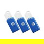 HP Stick USB x755w 128GB USB 3.2 Triple Pack (3x128GB) Azul Blanco
