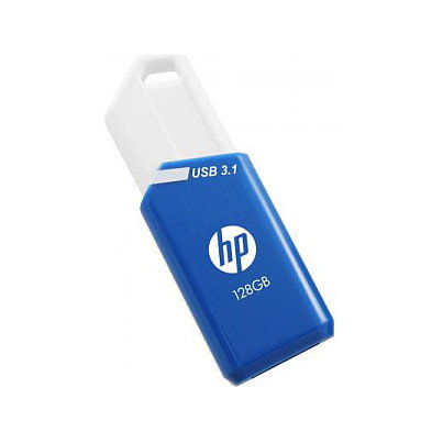 HP X755W Pack de 3 Memorias USB de 128 GB, Azul y Blanco