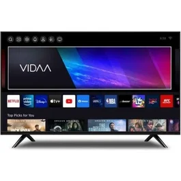Sunstech 32SUNSMARTV24 - Televisor 32 Pulgadas Smart TV HD con VIDAA OS, Diseño Frameless, Wi-Fi, Bluetooth, Control por Voz