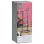 Home Deco Factory Juego de 4 Tazas Espresso de Colores con Soporte