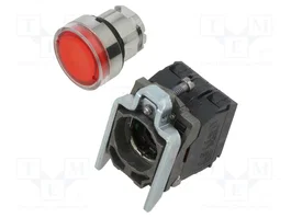 SCHNEIDER ELECTRIC Interruptor de presión Harmony XB4 rojo 22mm