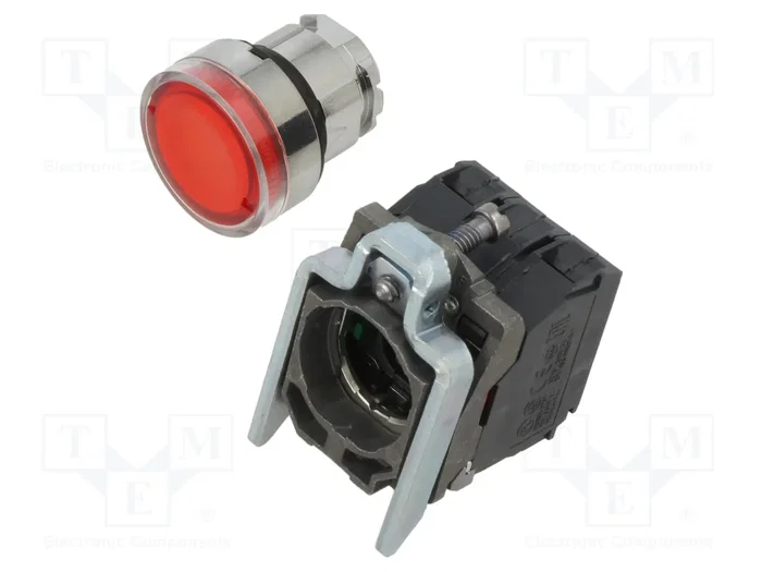 SCHNEIDER ELECTRIC Interruptor de presión Harmony XB4 rojo 22mm SCHNEIDER ELECTRIC Interruptor de presión Harmony XB4 rojo 22mm