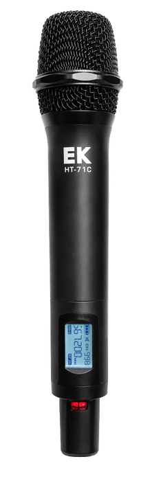 Ek JRU680 Sistema Inalámbrico UHF PLL True Diversity con Micrófono de Mano