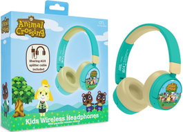 OTL TECHNOLOGIES Auriculares Inalámbricos Infantiles Animal Crossing