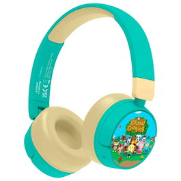 OTL TECHNOLOGIES Auriculares Inalámbricos Infantiles Animal Crossing
