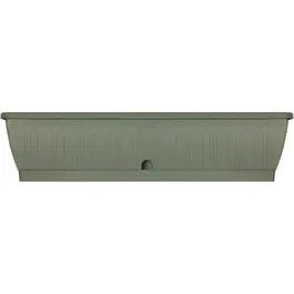 Garden Id Jardinera Terraflor Verdigris 80 cm - Reserva de agua - Reciclado y 100% reciclable - Volumen para plantas - 08200646