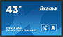 iiyama TF4339AS-B1AG Monitor de señalización 43 pulg. Táctil 4K Ultra HD Android 11 Black