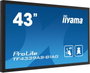 iiyama TF4339AS-B1AG Monitor de señalización 43 pulg. Táctil 4K Ultra HD Android 11 Black