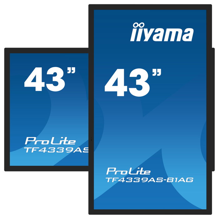 iiyama TF4339AS-B1AG Pantalla Táctil 43 pulgadas 4K Ultra HD iiyama TF4339AS-B1AG Pantalla Táctil 43 pulgadas 4K Ultra HD