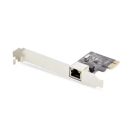 StarTech.com Tarjeta de Red PCI Express Gigabit - Adaptador Ethernet PCIe RJ45 10/100/1000Mbps - Realtek RTL8111H para Windows y Linux - TAA