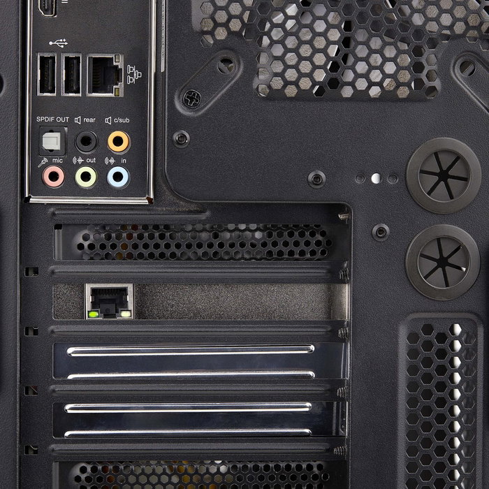 StarTech.com ST1000SPEX2T Tarjeta de Red Interna Gigabit Ethernet 1 Puerto PCI Express - Compatible con TAA, Plug & Play, Jumbo Frames, Wake-on-LAN, Soporte Bajo Perfil