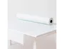 Blanca Mantel de celulosa blanco biodegradable, rollo ancho 1 m x 100 m longitud, 35 gr, para protección de mesas