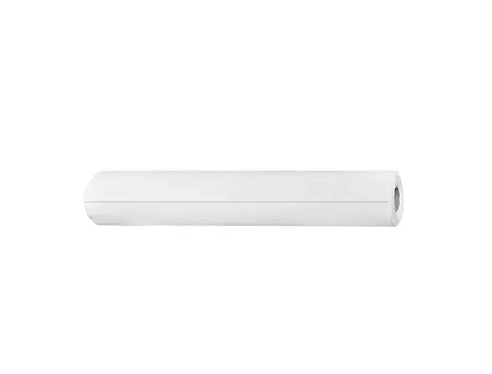 Blanca Mantel de celulosa blanco biodegradable, rollo ancho 1 m x 100 m longitud, 35 gr, para protección de mesas