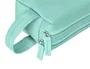 Liderpapel Estuche portatodo Classic rectangular con asa, 2 cremalleras, verde manzana