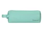 Liderpapel Estuche portatodo Classic rectangular con asa, 2 cremalleras, verde manzana