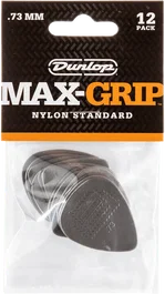 DUNLOP Pack de 12 Púas Max-Grip Nylon Std - 0,73mm