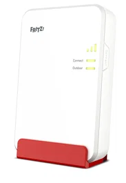 FRITZ! Repeater 1610 Outdoor - Repetidor de Red WiFi 6, 3000 Mbit/s, Dual Band 2.4/5 GHz, Gigabit Ethernet, Blanco, para Instalación en Exterior