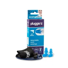 Pluggerz Pro Tapones para los oídos, Azul, 4 uds