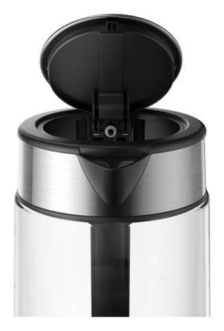 Xiaomi Hervidor de Vidrio Eléctrico 1,7 L 2200 W Negro y Transparente