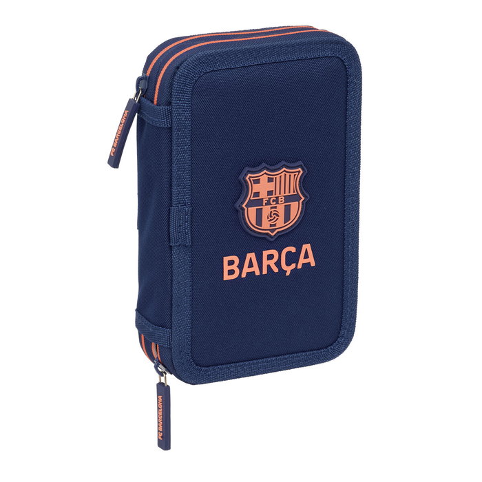 Safta Plumier Doble F.C. Barcelona 2ª Equipación 29 Piezas