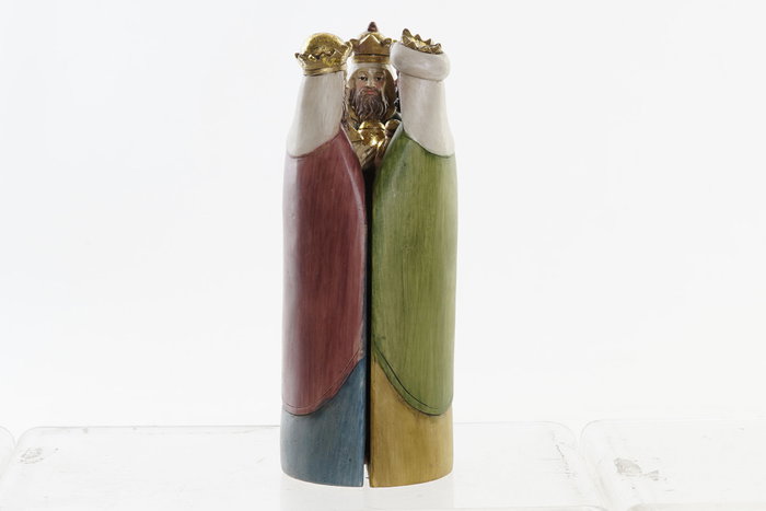 DKD Home Decor Figura Resina Multicolor 19x4x19