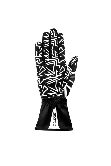 Sparco SBKG0001B0K06008 Guantes K-Rookie Negro-Blanco Talla 8 Sparco SBKG0001B0K06008 Guantes K-Rookie Negro-Blanco Talla 8