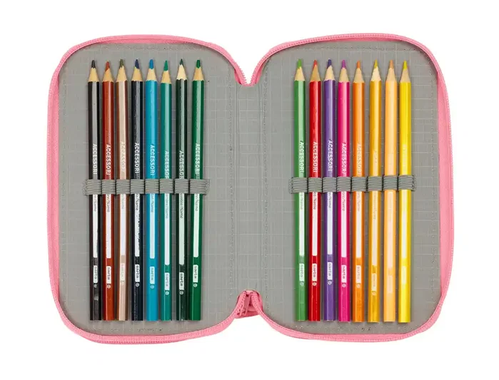 Safta Plumier Triple Moos Passion Reciclado 37 Pcs