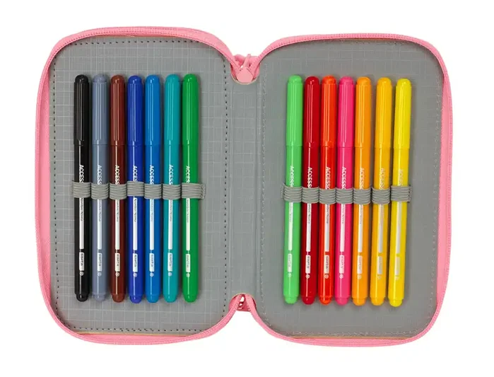 Safta Plumier Triple Moos Passion Reciclado 37 Pcs