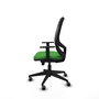 PIQUERAS Y CRESPO Silla de oficina Cilanco Verde con mecanismo Sincro/Traslack