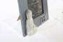 DKD Home Decor Marco Foto 15x20 Oriental Panchen Zen Marron Gris Blanco Madera Resina (4 Unidades) 3x24x29 cm