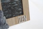 DKD Home Decor Marco Foto 15x20 Oriental Panchen Zen Marron Gris Blanco Madera Resina (4 Unidades) 3x24x29 cm