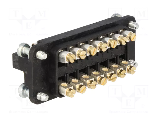 HARTING Staf® Plantilla de contacto HDC macho 14 pines