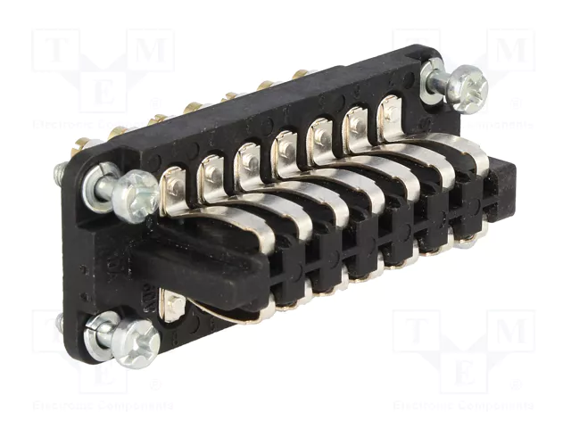 HARTING Staf® Plantilla de contacto HDC macho 14 pines