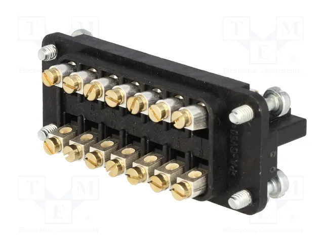 HARTING Staf® Plantilla de contacto HDC macho 14 pines