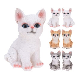 Basics Gato de Polipiedra, Figura Decorativa, 110 x 80 x 145 mm